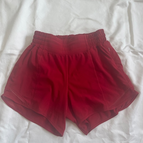 lululemon athletica Pants - Lululemon Athletica Athletic Shorts: Hotty Hot